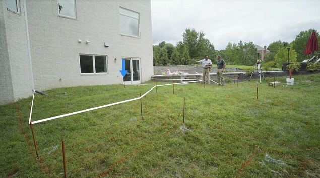 plan de nivelación y drenaje